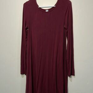 Flowy Maroon dress